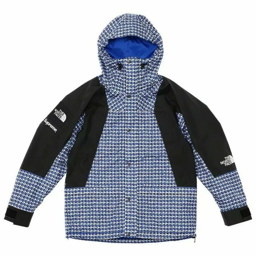 Supreme The North Face Studded Mountain Light Jacket Royal Blue