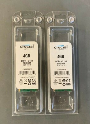 4GB CRUCIAL DDR4-2133 UDIMM CT4G4DFS8213 Desktop Memory RAM | eBay
