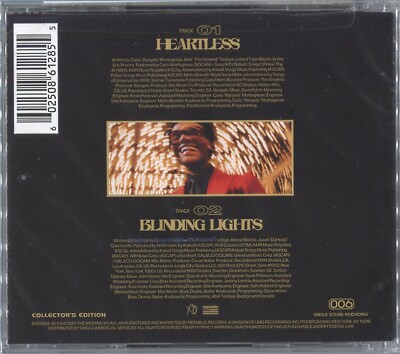 THE WEEKND Heartless / Blinding Lights COLLECTOR's EDITION 003 CD