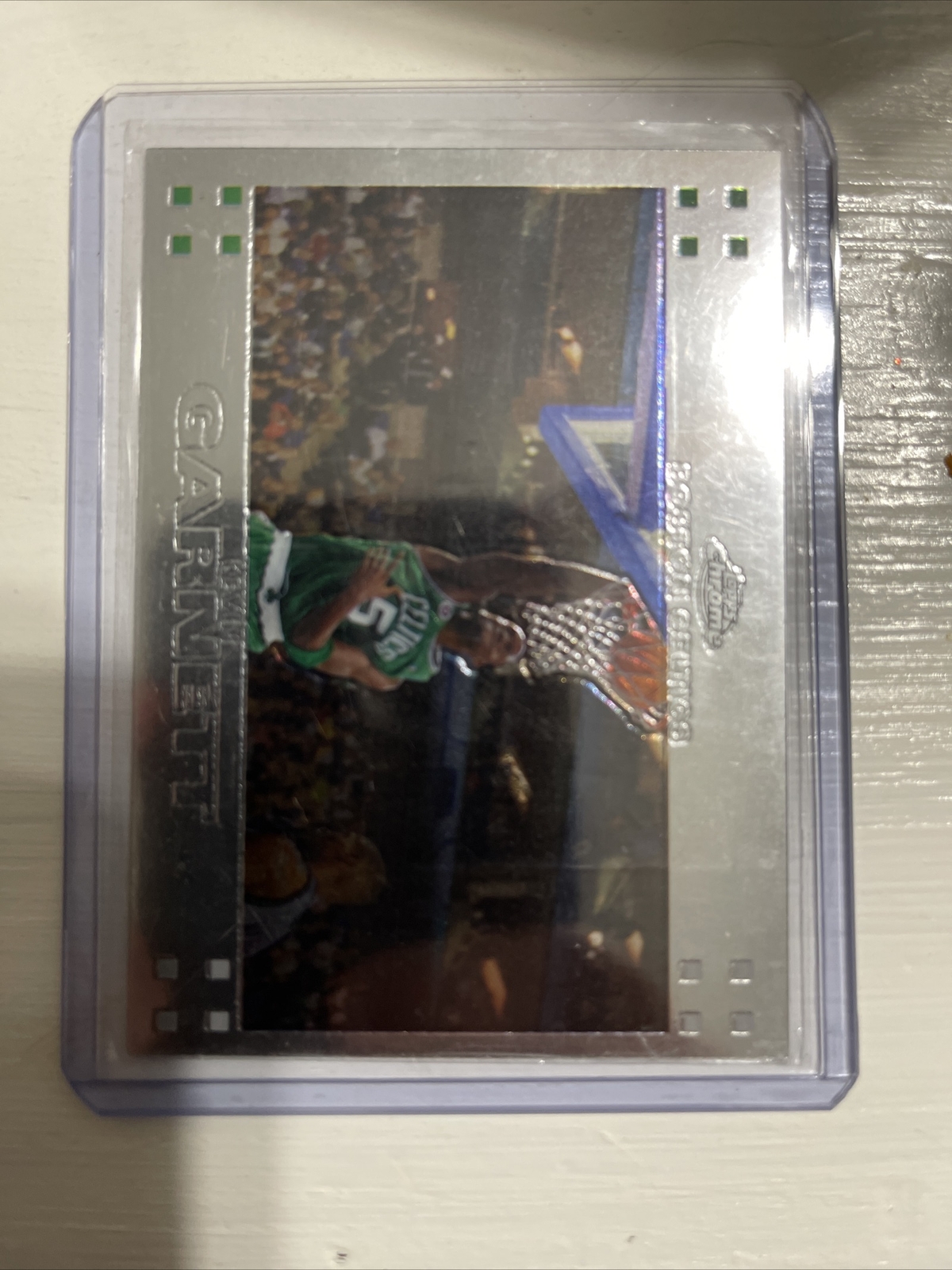 KEVIN GARNETT 2008 TOPPS CHROME REFRACTOR #44/99- CELTICS!!
