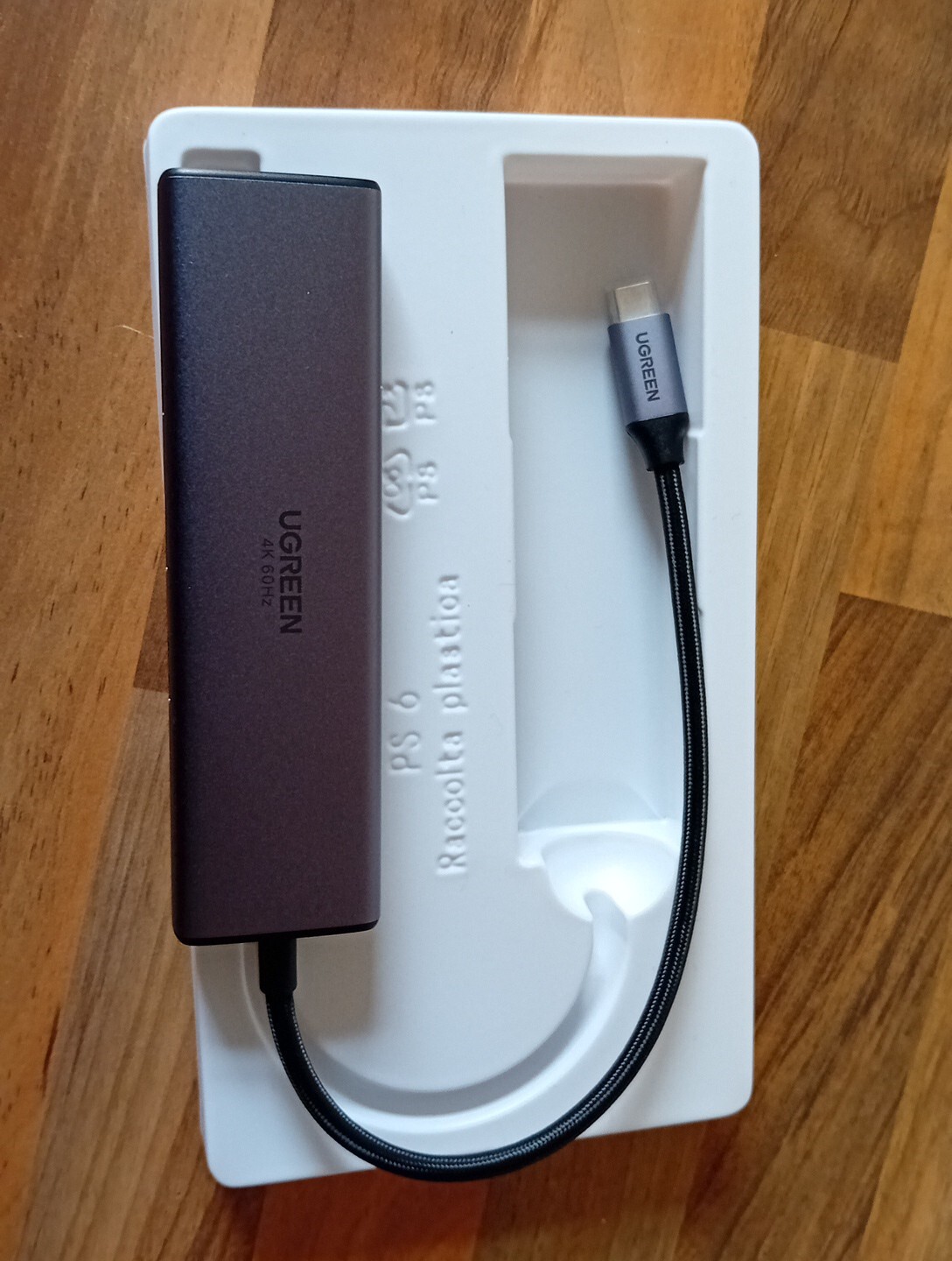 Revodok USB C Hub Ethernet 7-In-1 USB C Dock with 4K@60Hz HDMI 1Gbps Ethernet (D