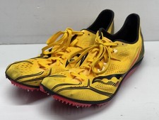 Saucony Endorphin 3 Track Spikes Mens 9.5 Yellow Black Running