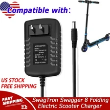 29.4V Adapter for SwagTron SG-8 Swagger 8 Lightweight Folding Electric Scooter