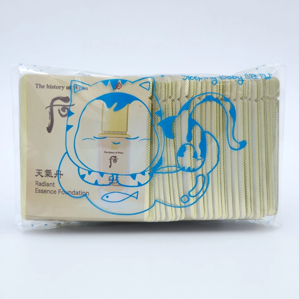 The history of Whoo Radiant Essence Foundation #No.21 Beige 1ml x 50pcs K-Beauty - Image 4 of 4