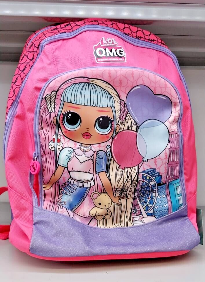 ZAINO SCUOLA LOL SURPRISE! OMG Novità Scuola Backpack BACK TO SCHOOL
