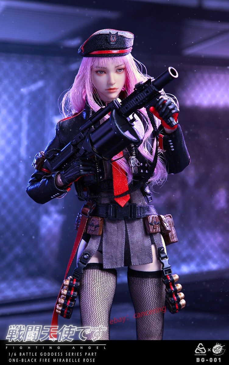 POPTOYS x COLOUR STUDIO BG-001 ミラベル ローズ POPTOYS X COLOUR STUDIO 1/6 ブラック ファイヤー ミラベル