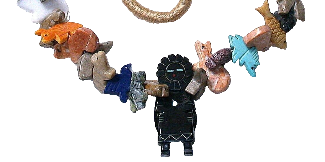 Southwest Indian Figure Carved Asst Stone Animals 30