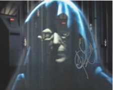 CLIVE REVILL SIGNED 'STAR WARS V: EMPIRE STRIKES BACK' EMPEROR 8X10 PHOTO 6 COA