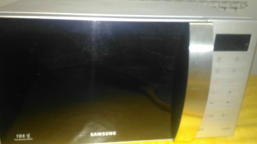 Forno Microonde Argento/Nero, SAMSUNG GE86VT- WN c/nuovo | eBay
