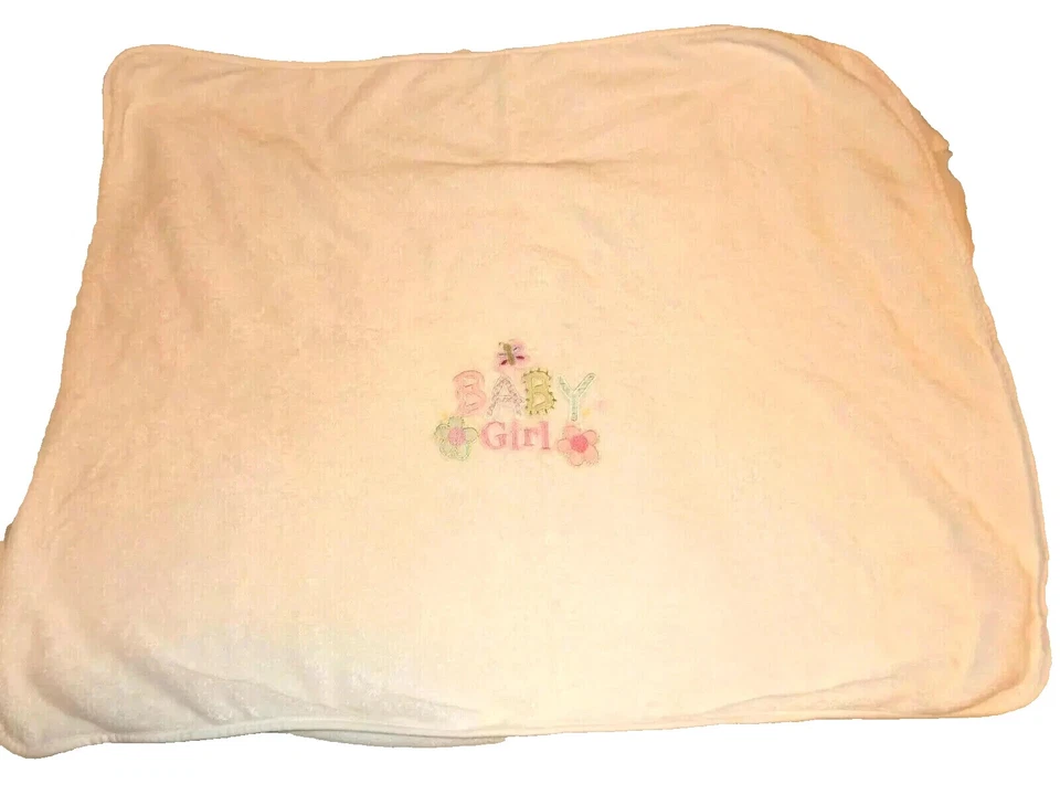 5D!¡GUAU! CIRCO Bebé Niña Mariposa Flores Felpa Sedosa Vellón Cuna Bebé Manta Foto 4 de 4