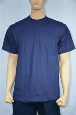 3 NEW SHAKA WEAR SUPER MAX HEAVY WEIGHT T-SHIRTS NAVY BLUE TEE PLAIN 7XL