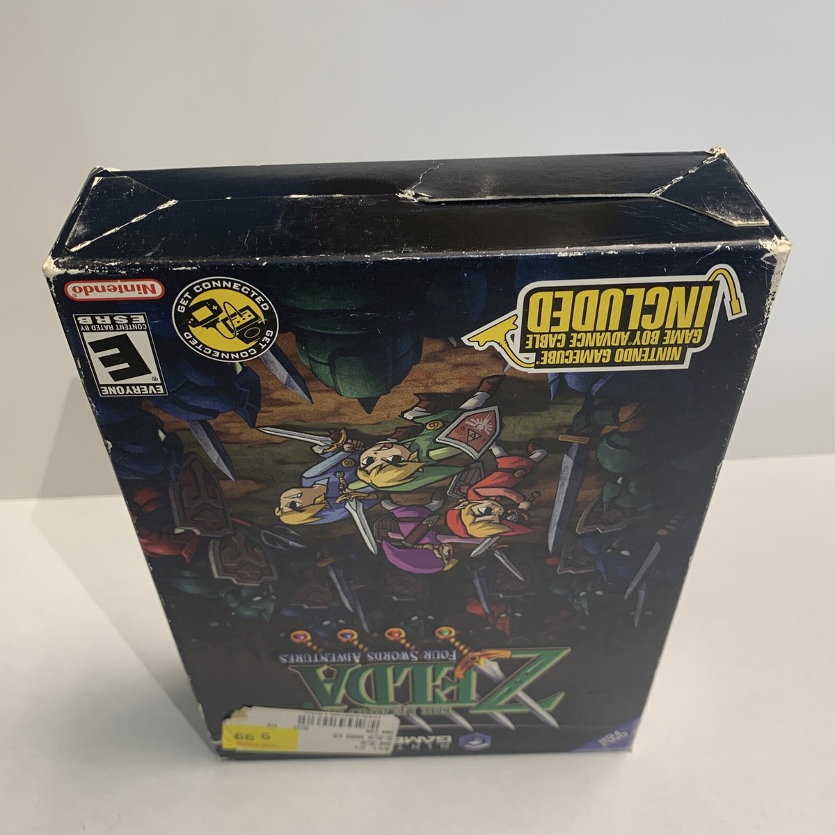 The Legend of Zelda Four Swords Adventures GameCube Big Box