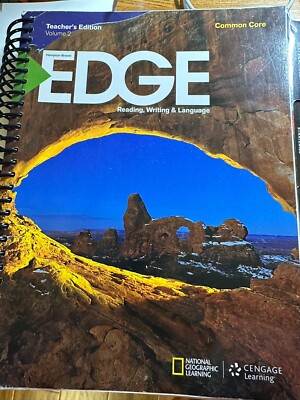 Edge Reading, Writing & Language Level C Volume 2 Teacher's Edition Edge Reading