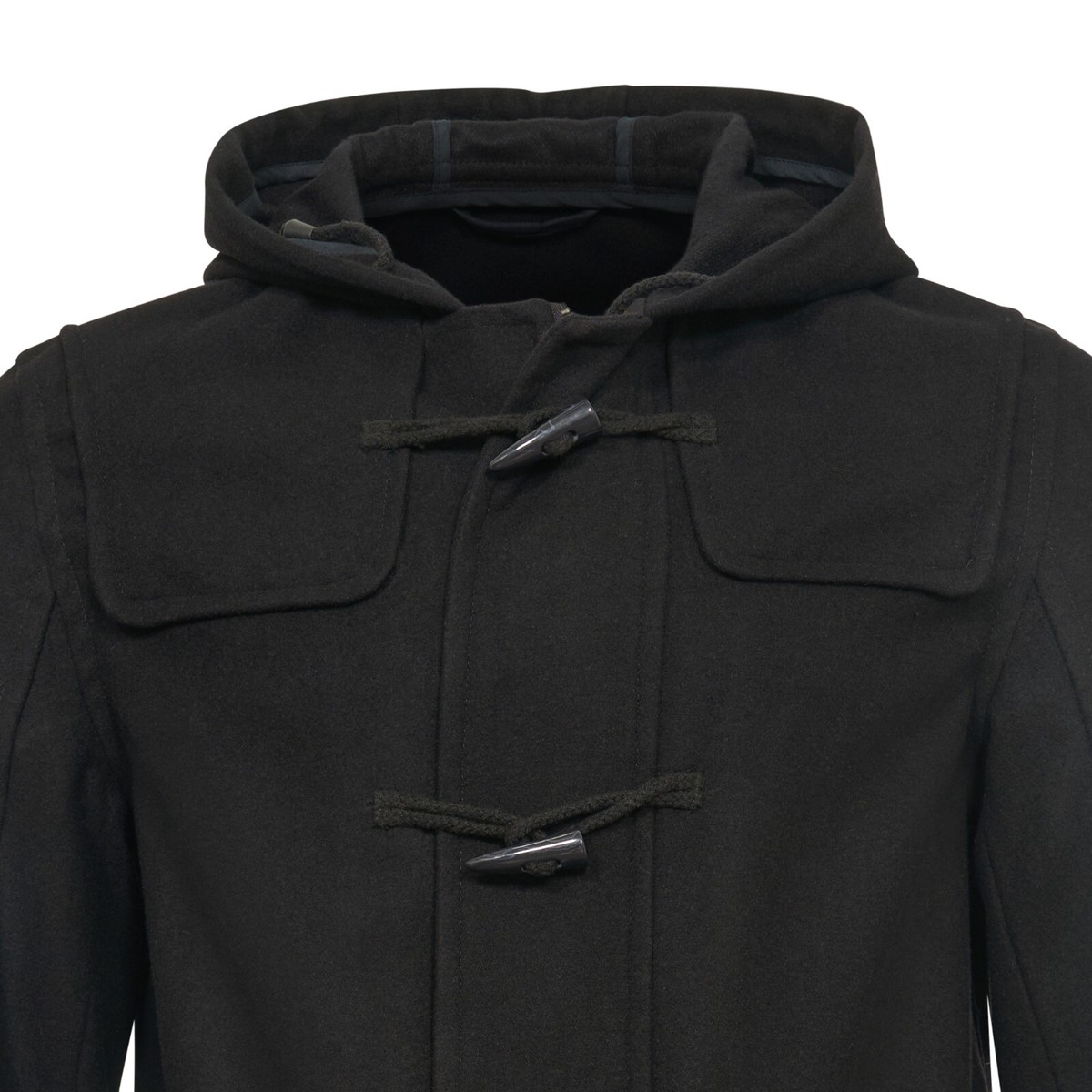 Duffle Coat Wool Mixed Jacket Winter Outdoor Camping Work Fishing