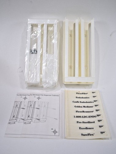 Endodontic File Rack Set of 2 Wall Mount Racks by Dentsply CAULK 671393