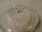 PYREX 8 3/4" ROUND CLEAR GLASS G 1 C REPLACEMENT LID EXCELLENT