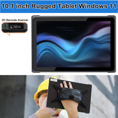 4G LTE Windows 11 PRO Home Rugged Tablet Waterproof Qualcomm 2D Barcode Scanner