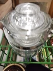 Vintage Pyrex 7754B Glass Coffee Pot & Lid Only 2 - 4 Cup Flameware Percolator