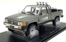 KK 1/18 Scale Diecast KKDC181563 - Toyota Hilux Truck - Dark Grey