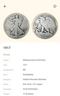 1917-P Walking Liberty Half Dollar