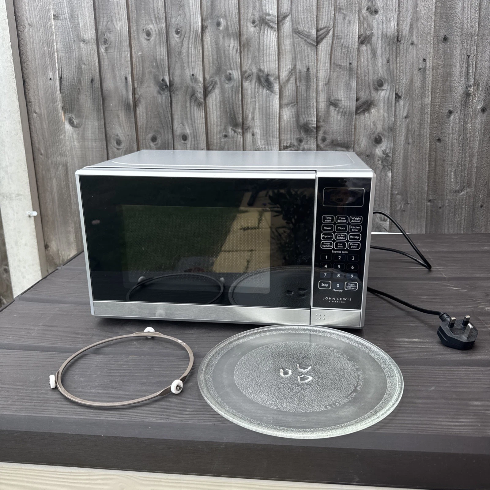 John Lewis JLSMWO08 800W Microwave, 20L