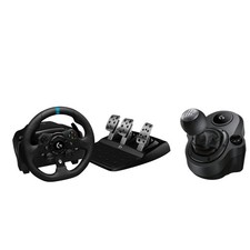 Logitech G923 Racing Wheel and Pedals + Drivi...