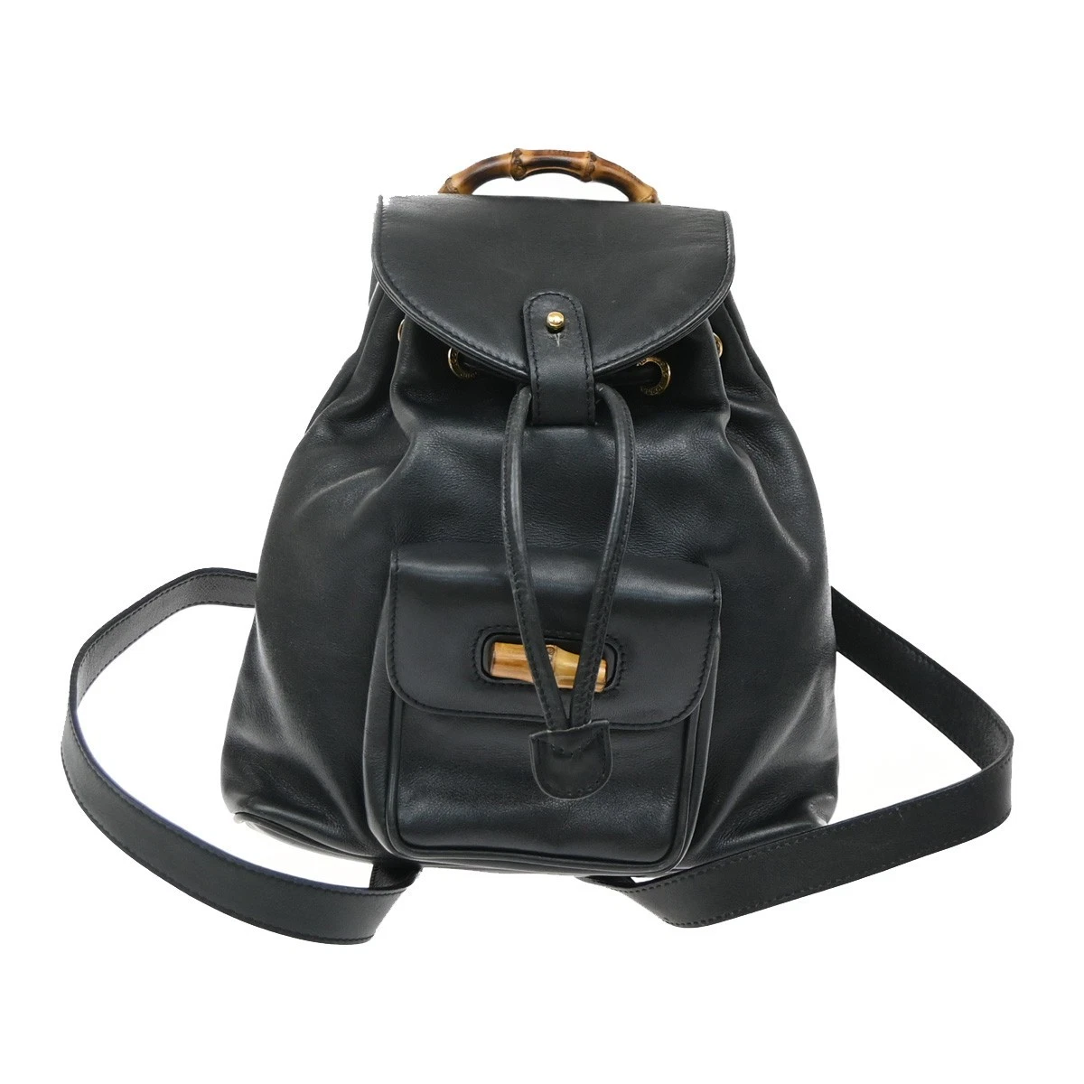Gucci Bamboo Drawstring Backpack Bags & Handbags for Women  display picture 2