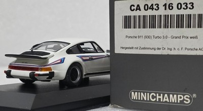 Porsche 911 (930) Turbo 3.0 Grand Prix White 1:43 Minichamps CA