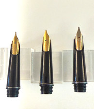 Choose 1 Osmiroid 22 CT Gold Fountain Pen Nib Rolatip BROAD or Rolatip MED soft