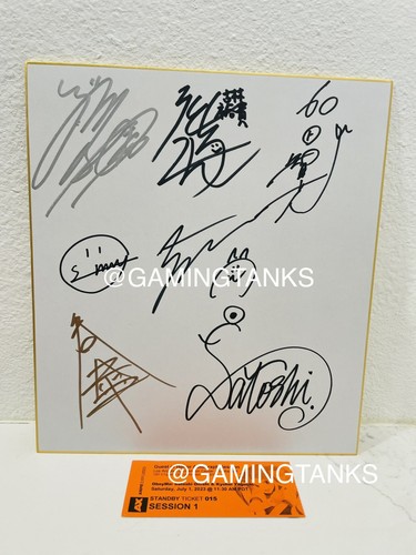 Anime Expo 2023 AX Obéissez-moi ! Planche Shikishi garçon signée exclusive - Photo 1/3