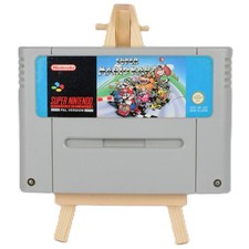 Super Mario Kart - Super Nintendo (SNES) - Tested & Working