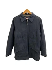 Buzz Rickson's Flight Jacket, Size 38, Cotton, Black, Solid Color, BR13052