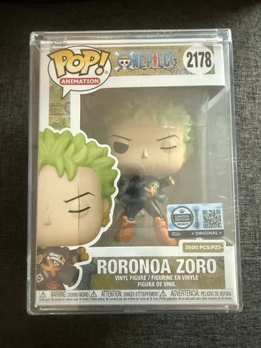 Funko Pop Roronoa Zoro 2178 One Piece Limited Edition *3500 New with Protector