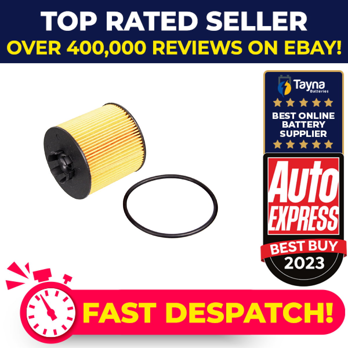 Oil Filter fits VW JETTA Mk3, Mk4 1.4 1.6 2005 on 03C115562 03C115577A 3C115562