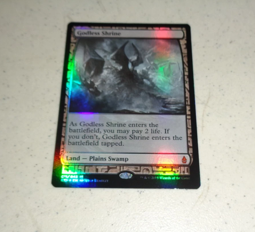 Land Foil Magic: The Gathering Trading Card Games Zendikar