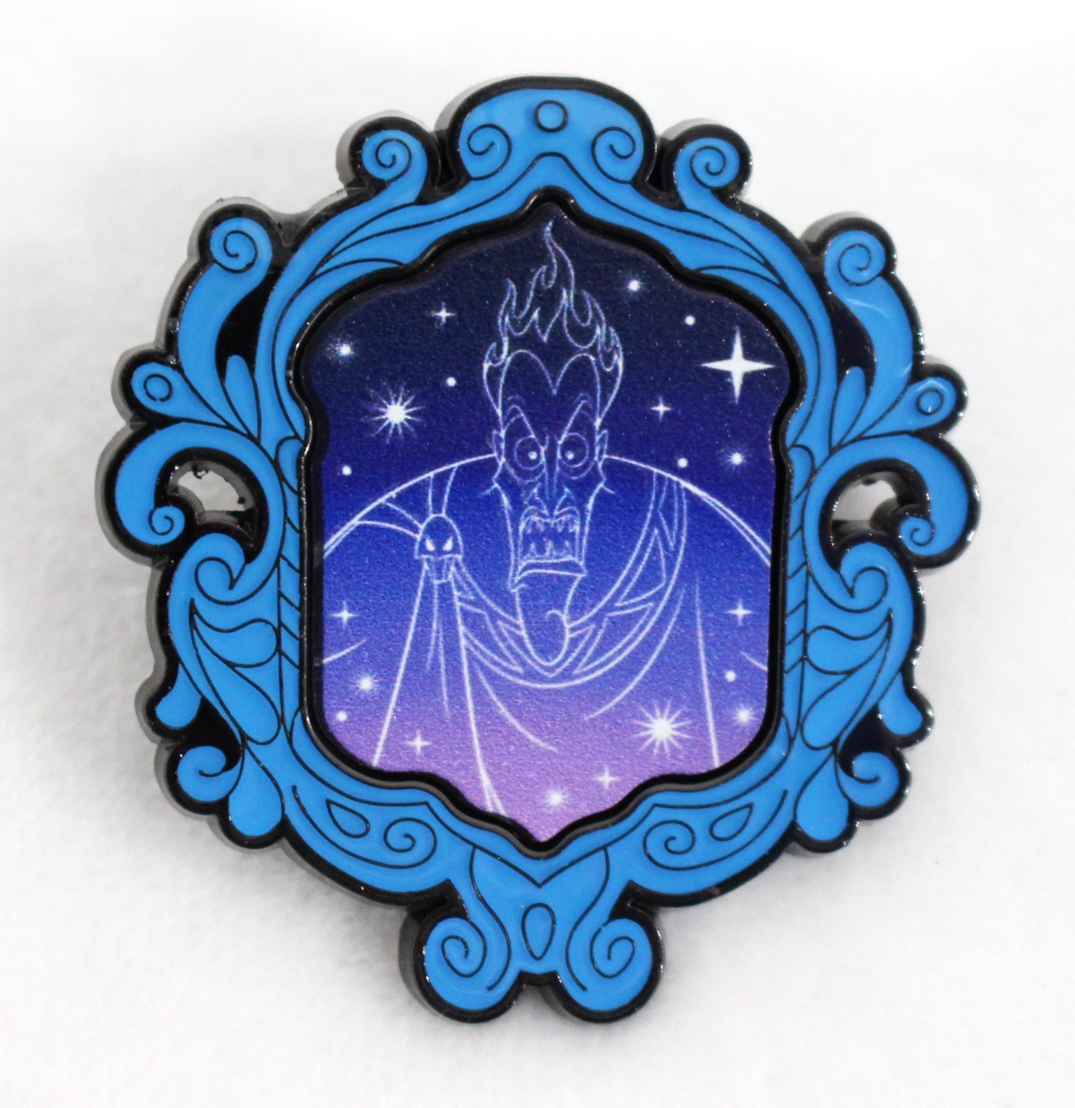 Loungefly Disney Villains Galaxy Pin Constellation Glow In Dark - Hades