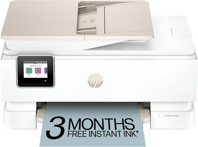 Envy Photo 7975 Wireless Color Inkjet Photo Printer, Print, Scan, Copy, Easy Set