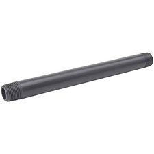 B K 1-1/2 In. MIP x 8 In. Schedule 80 PVC Nipple 407-080 B K 407-080