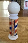 VTG AVON Mens’ After Shave Decanter, Barber Pole,  6 1/2”,  Wild Country-Empty