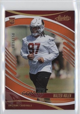 2025 Panini Absolute Rookies Spectrum Orange 81/150 Walter Nolen Rookie RC b3d