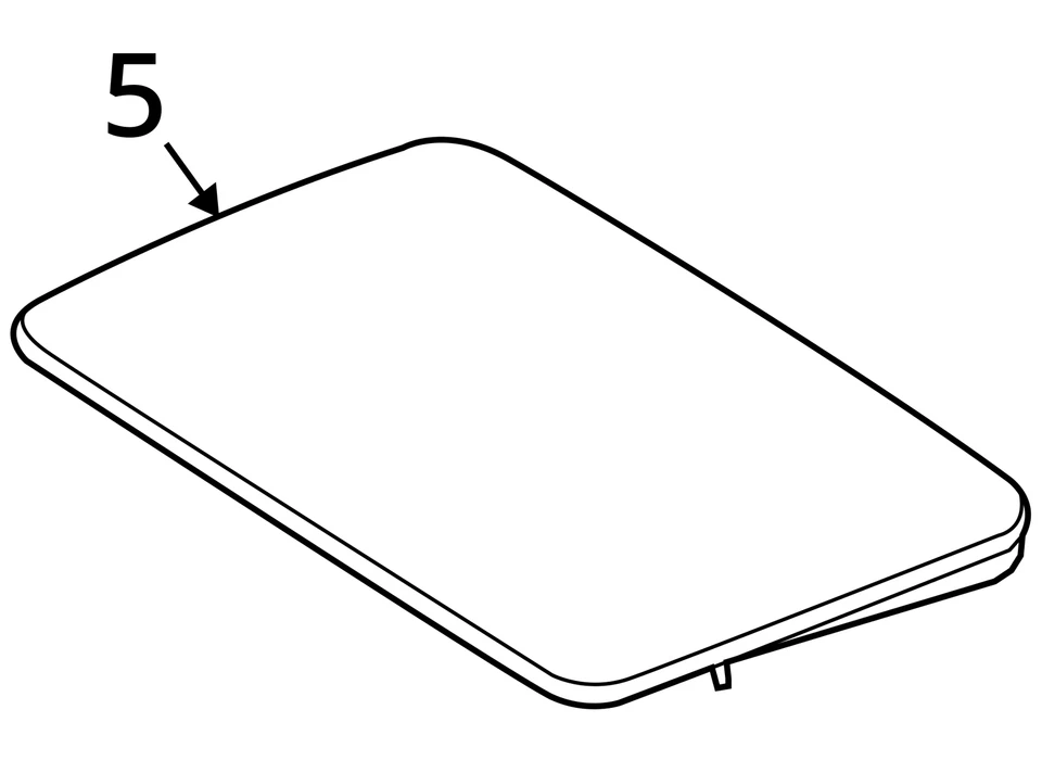 (LOCAL PICKUP ONLY) Roof Glass 166 Type Suv VIN D 4th Digit Fits 16-19 MERCEDES Foto 4 de 4