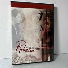 Rebecca (1940) Criterion Collection DVD 2‑Disc Special Edition w/Insert
