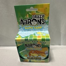 Crazy Aaron's Slime Soap Magic Dragon 3.53 oz Yellow Stretchy Slime New