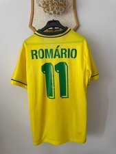 BRAZIL 1994 WORLD CUP HOME FOOTBALL SOCCER SHIRT UMBRO VINTAGE ROMARIO #11 MENS 