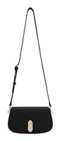 Seidenfelt Manufaktur Eiby Crossbag UmhäNgetasche Tasche Black Schwarz Neu