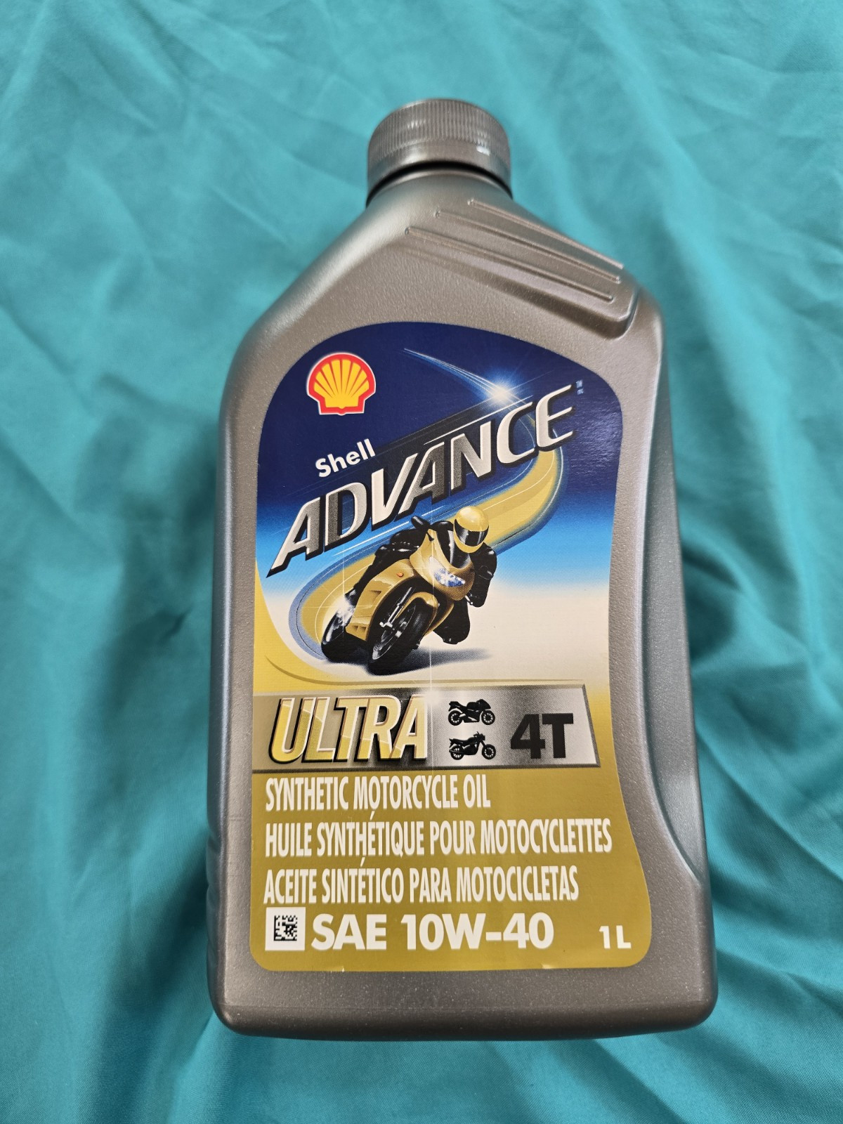 SHELL ADVANCE ULTRA 4T 10W40 FULL SYNTHETIC PERFORMANCE OIL 1L OEM