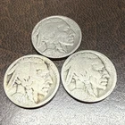 1927 P/D/S Date Set buffalo nickels