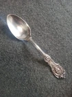 Reed Barton Francis I Sterling Silver Serving Spoon 8.5" Old Stamp No Mono 90g +