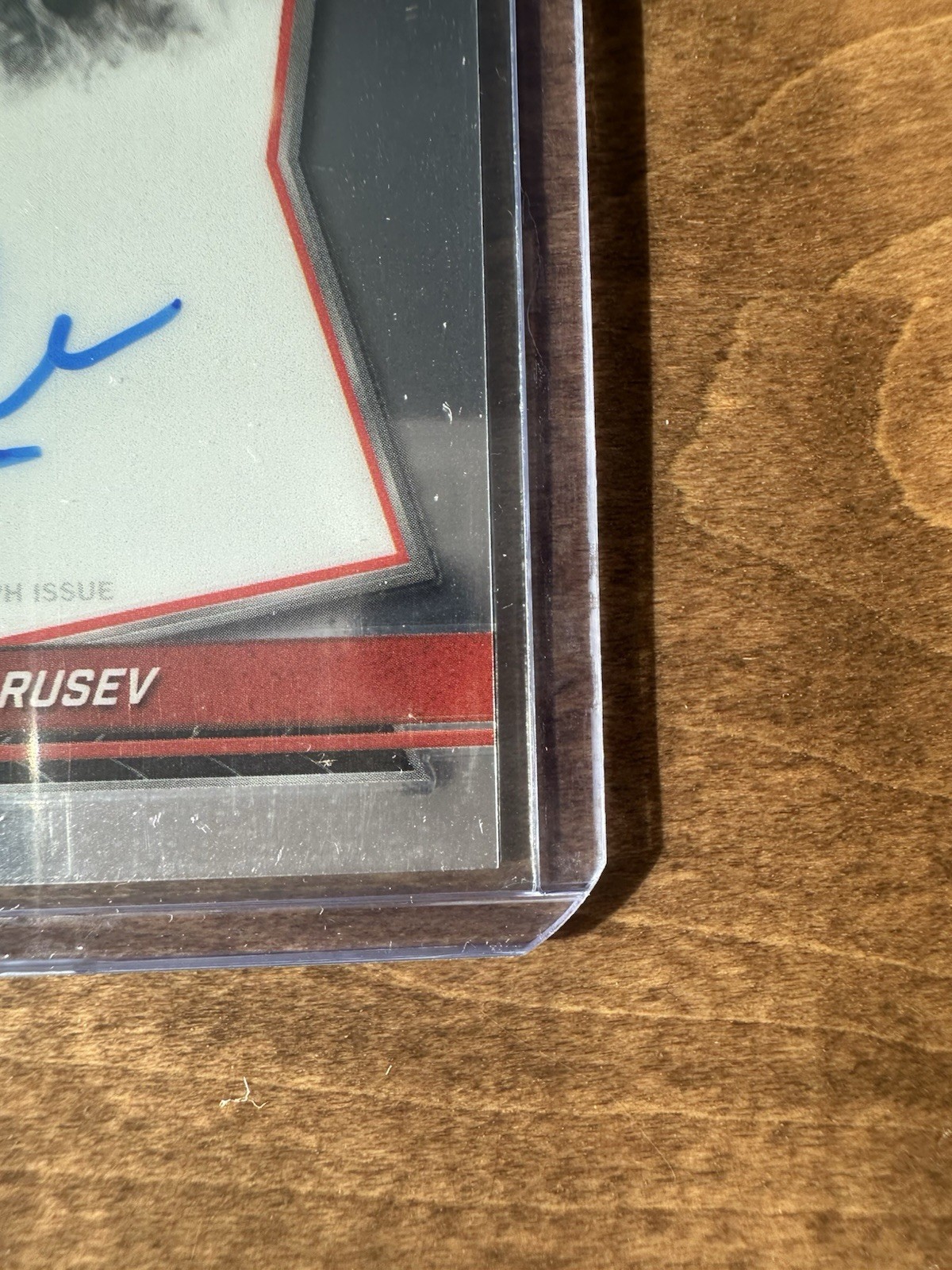 2026 Topps Chrome WWE - Rusev - Red Brand Autograph view 5