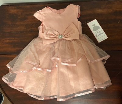 NWT  Rare Editions 2T Girls Pink  Dressy Party Easter Spring Summer Wedding